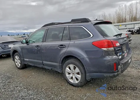 2011 Subaru Outback 2.5I Premium from USA, damaged, VIN 4S4BRBHC4B3400780